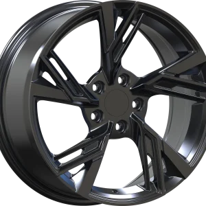 YKW Replicas – MF18 – Black – 17″x7.5″ 40mm – All weather Wheels – RW180013